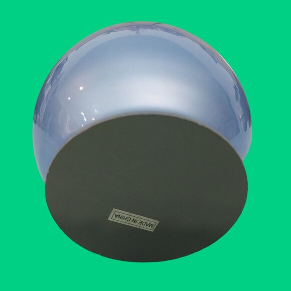 Vintage Christmas Set Of 3 Glass Globe Ornament Angel Reindeer Dolphin - Picture 7 of 8